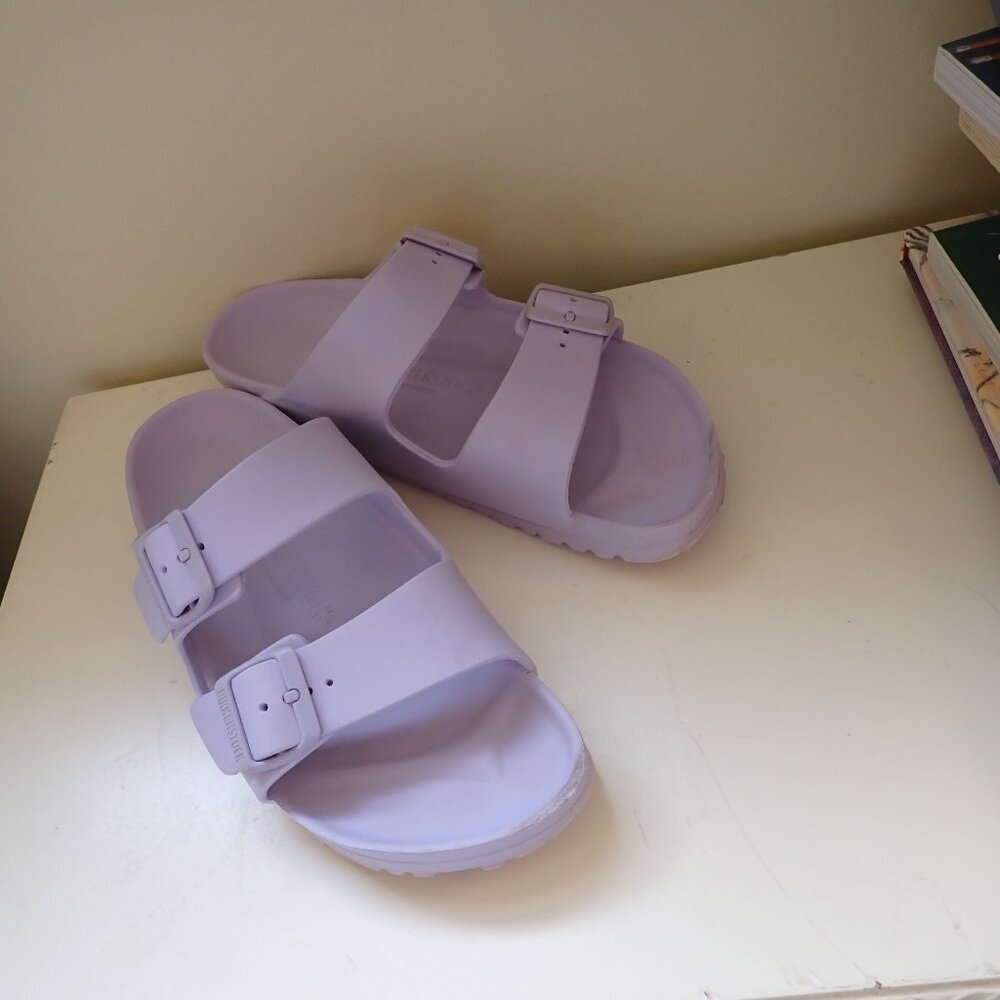 Birkenstock Arizona Essentials EVA Slide Sandal / Violet / EU Size 40 US 9